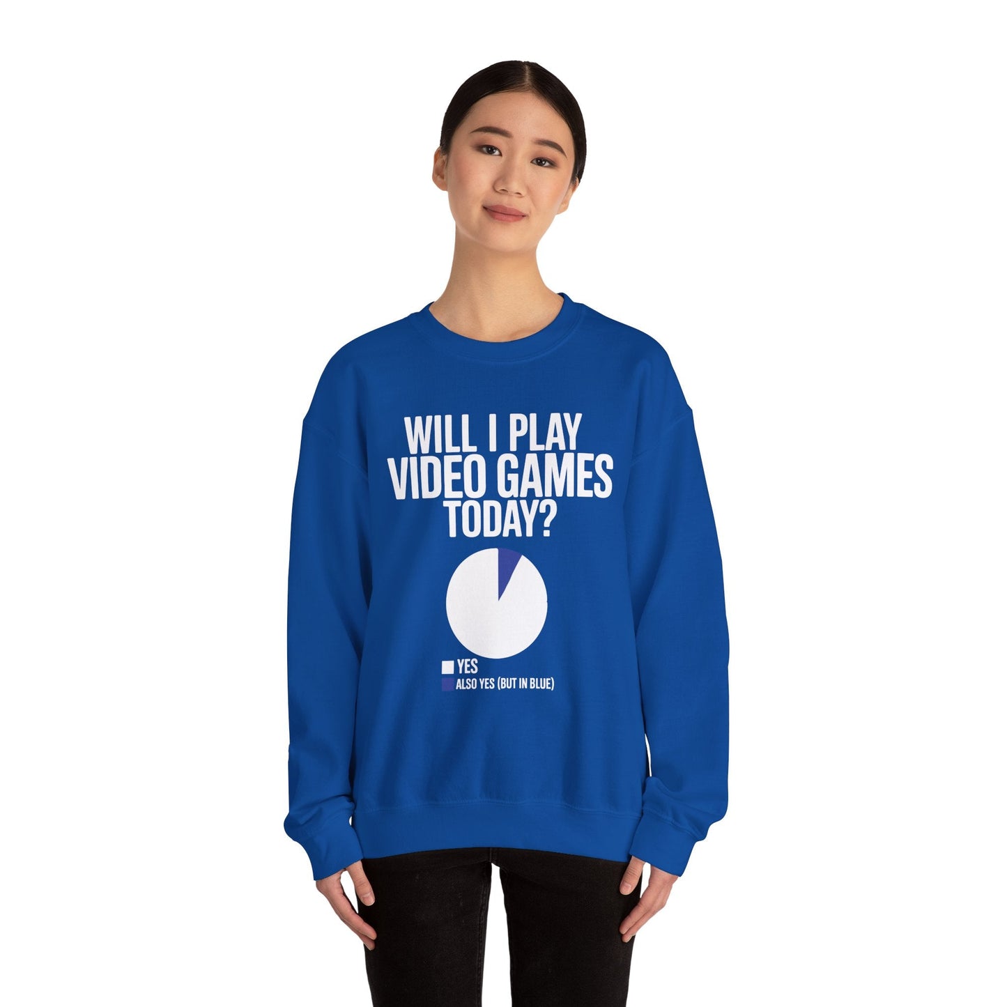 Funny Will I play Video Games today Gamer Gaming Sweatshirt