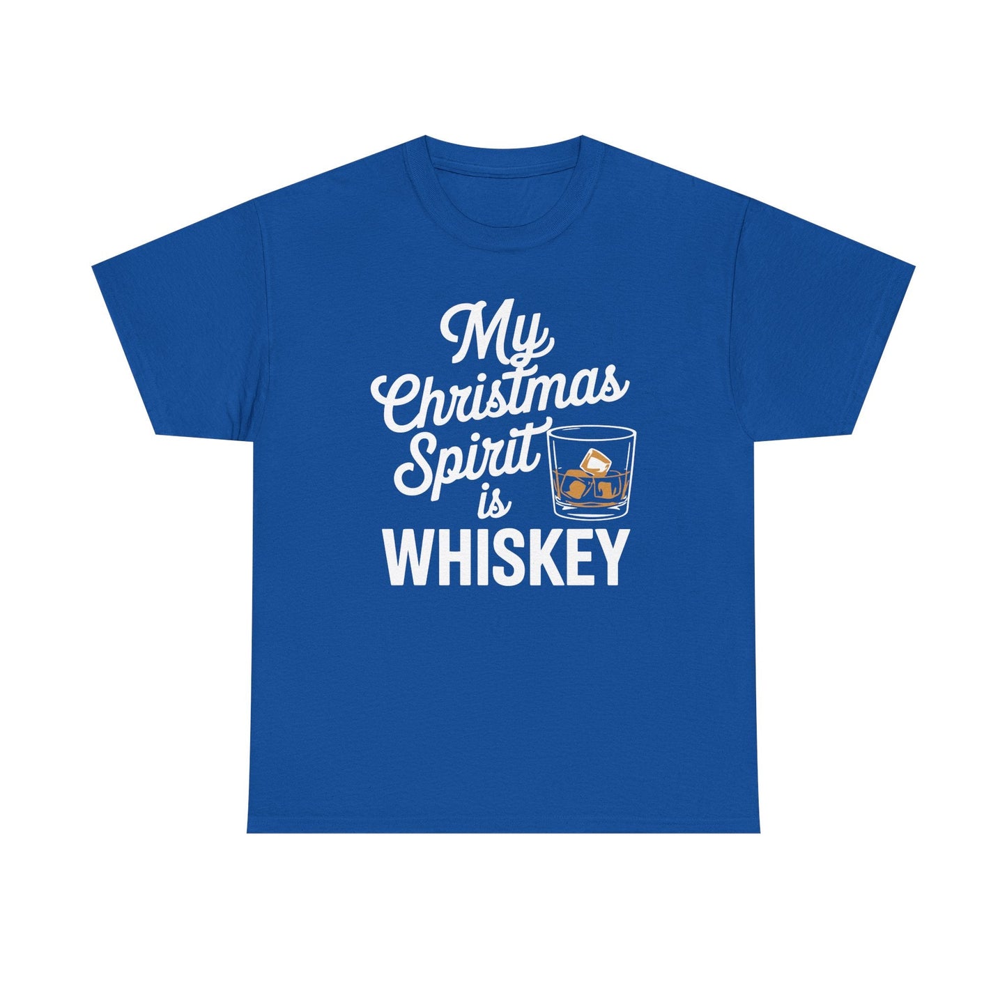 Funny Christmas Drinking Shirt Whiskey Liquor Drinker Saying T-Shirt