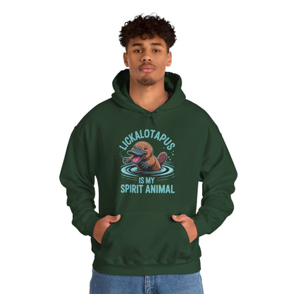 Vintage Funny Lickalottapus Is My Spirit Animal Lovers Meme Hoodie