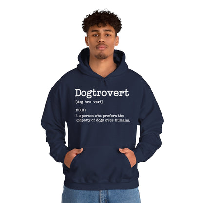 Dogtrovert Definition, Funny Dog Hoodie For Men Women
