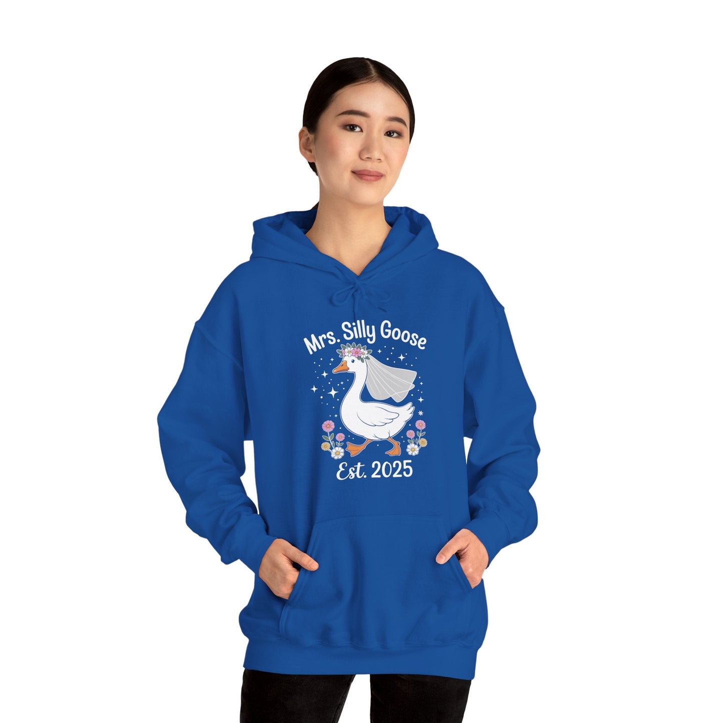 Mrs. Silly Goose Couple Matching Wedding Funny Bride to Be Hoodie