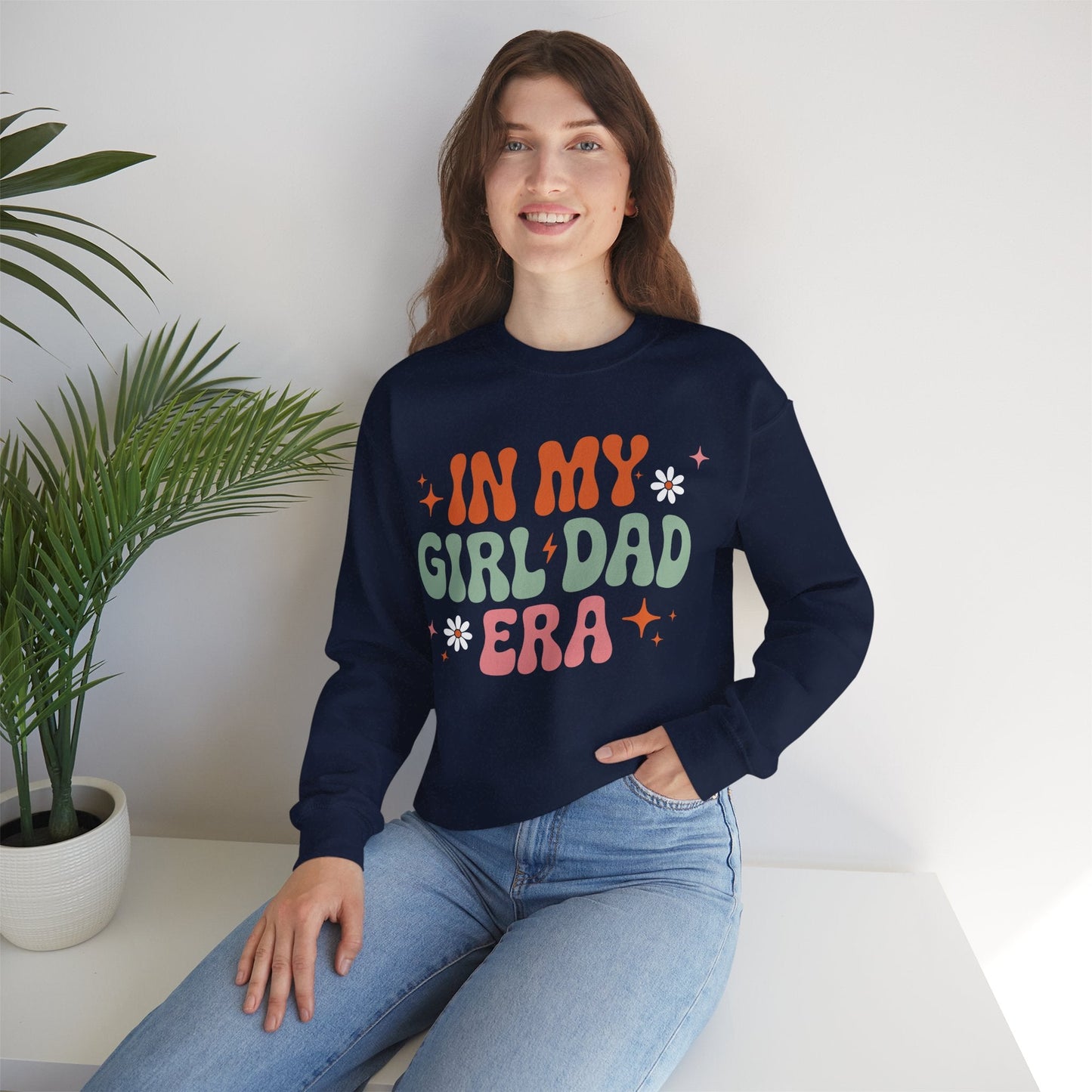 Girl Dad Era Father’s Day Sweatshirt for Men and Women
