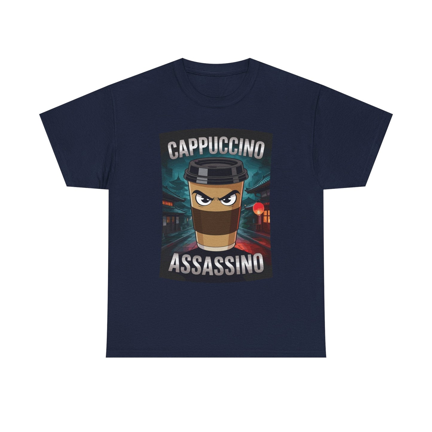 Cappuccino Assassino Coffee Lovers Italian Brainrot Meme T-Shirt