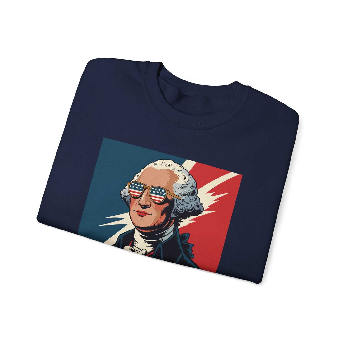 4th Of July 2025 George Washington Bruh. Meme Patriotic Sweatshirt