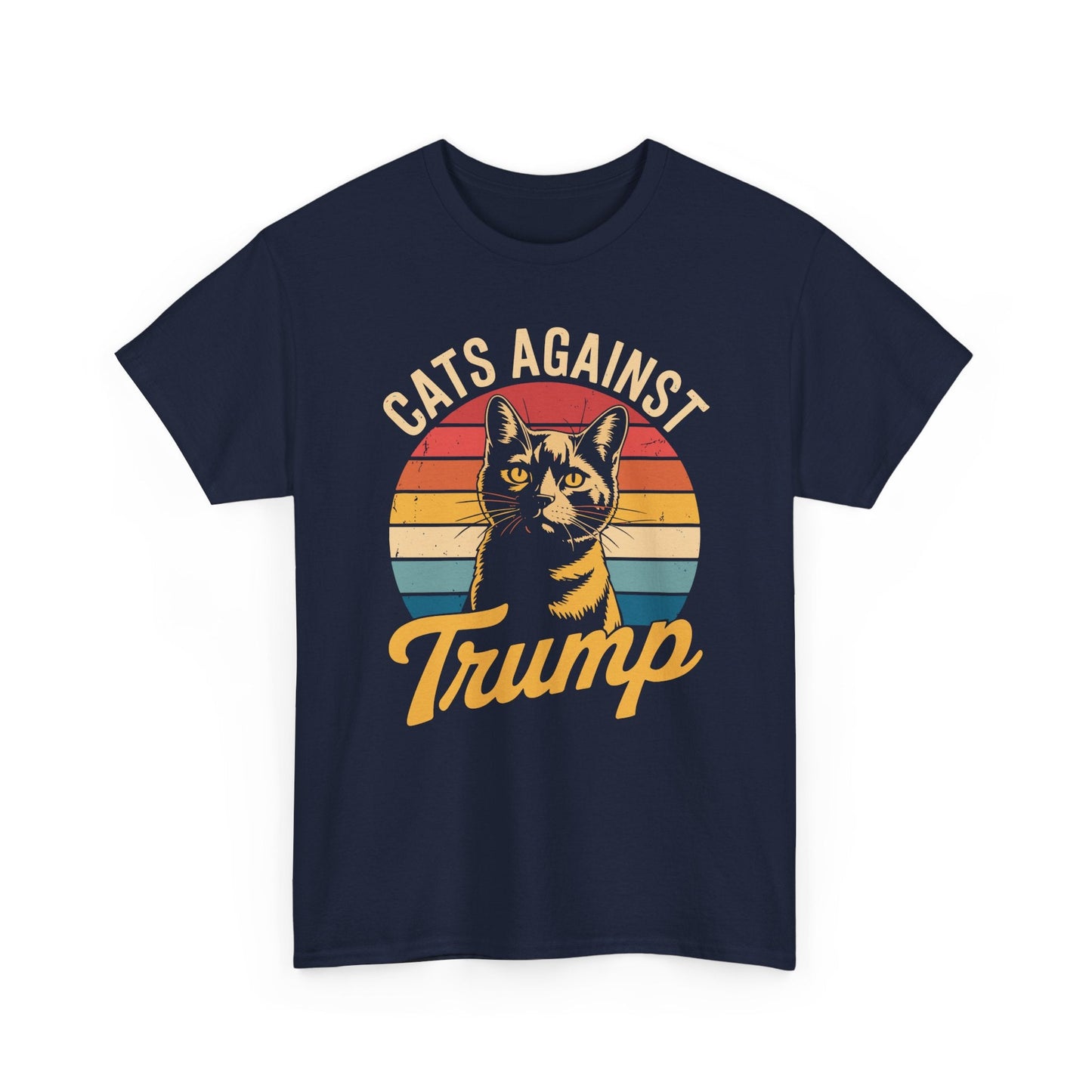 Cats Against Trump Funny Anti Trump Election Funny Cat T-Shirt