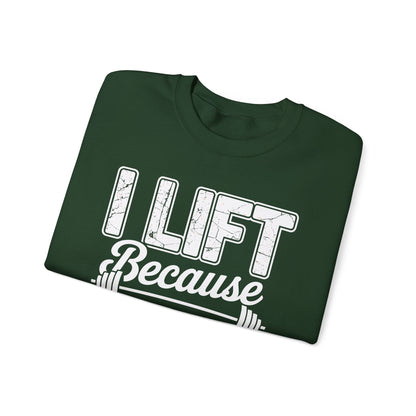 I lift because my wife is hot - powerlifter workout fitness Sweatshirt