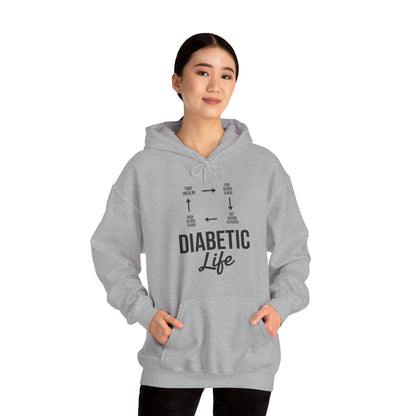 Funny Diabetic Type 1 Diabetes T1D Diabetes Awareness Hoodie