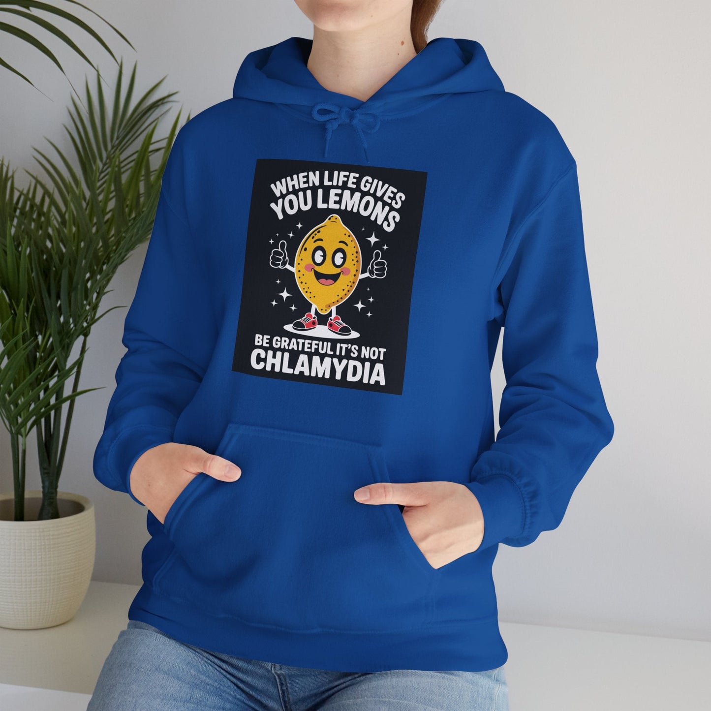 Lemons and Chlamydia Absurd Offensive Meme Sarcastic Edgy Hoodie