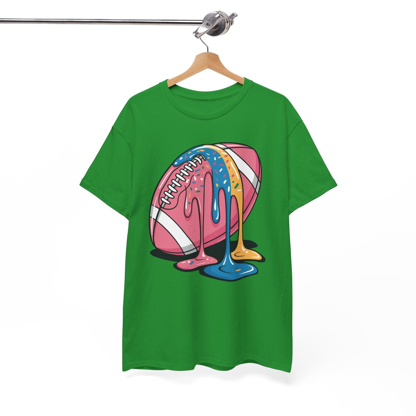 Football Drip For Lineman WR QB RB Ice Cream Sprinkles T-Shirt