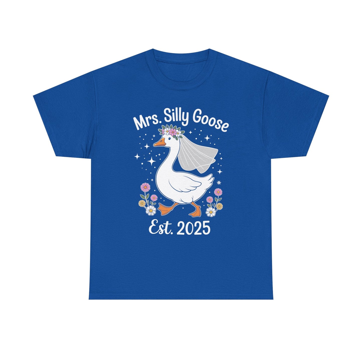 Mrs. Silly Goose Couple Matching Wedding Funny Bride to Be T-Shirt