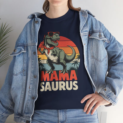 Mamasaurus T Rex Dinosaur Mama Saurus Family Matching Women T-Shirts