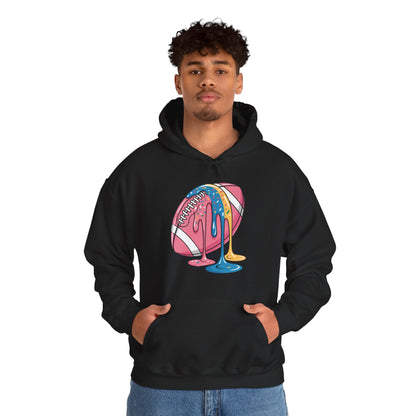 Football Drip For Lineman WR QB RB Ice Cream Sprinkles Hoodie