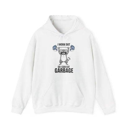 Raccoon Deadlift Bodybuilding Animal Funny Gym Fitness Hoodie