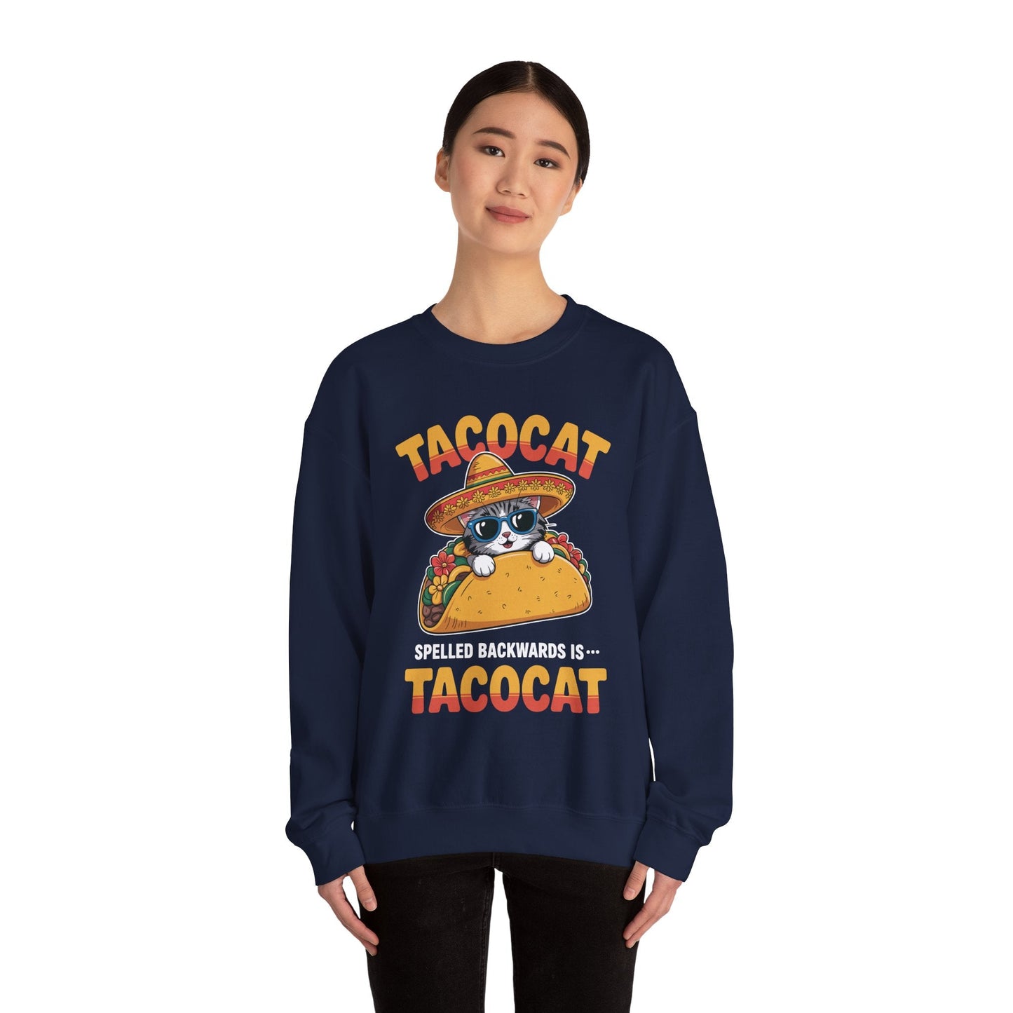 Tacocat Spelled Backwards Taco Cat Cinco De Mayo T-Shirt Men Women