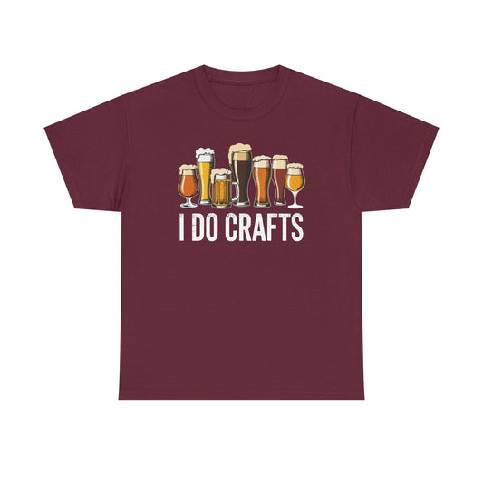 Craft Beer Vintage I Do Crafts Home Brew Art T-Shirt