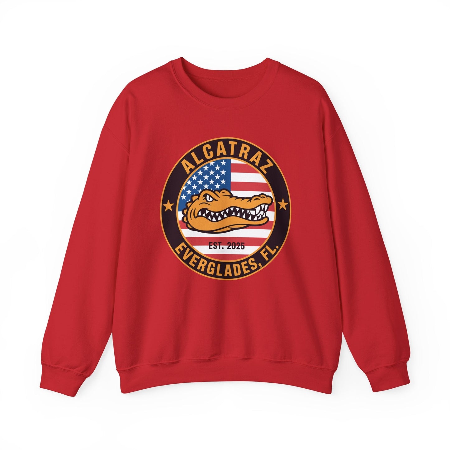 Retro Alcatraz Everglades FL EST 2025 Sweatshirt