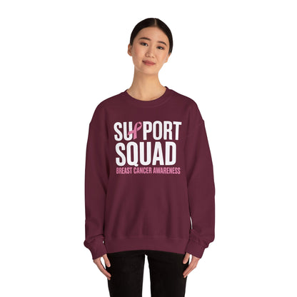 Breast Cancer Shirts Support Squad Breast Cancer Awareness Sweatshirt