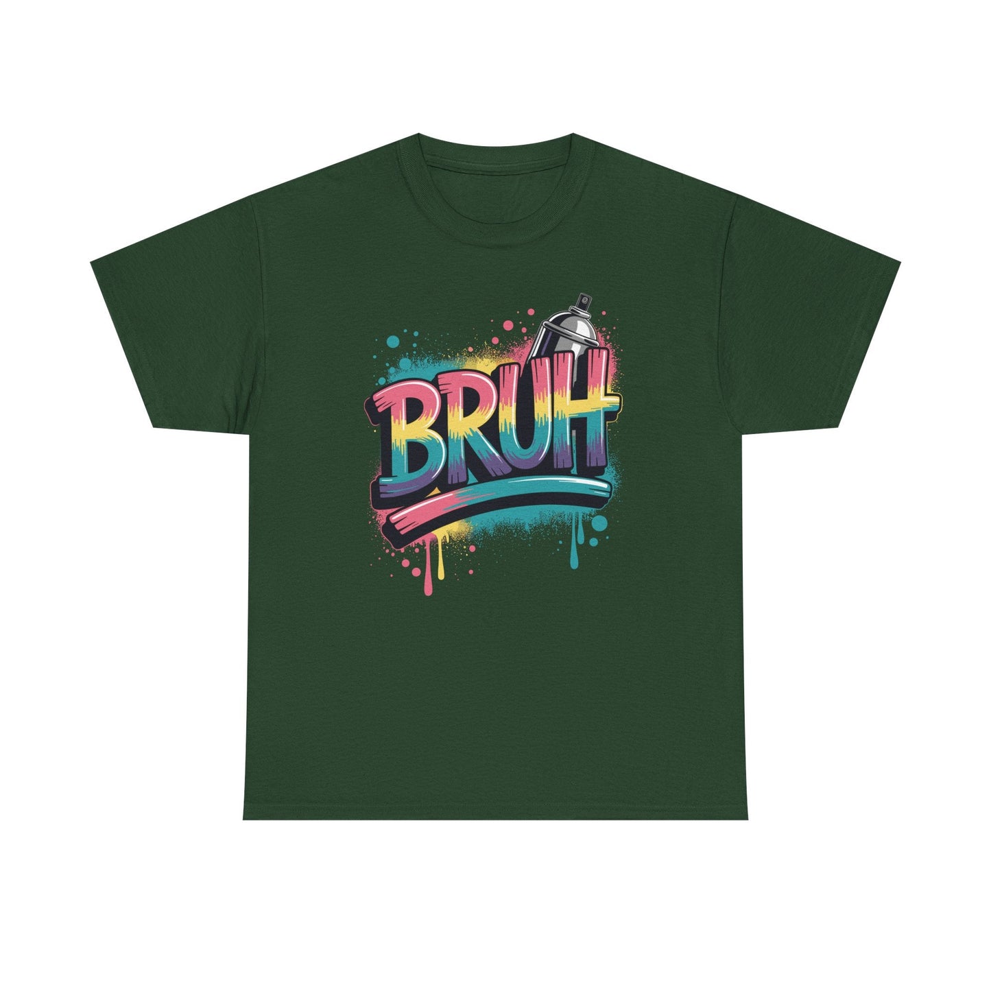 Bruh Graffiti Funny Saying Street Art Meme Men Boys T-Shirt