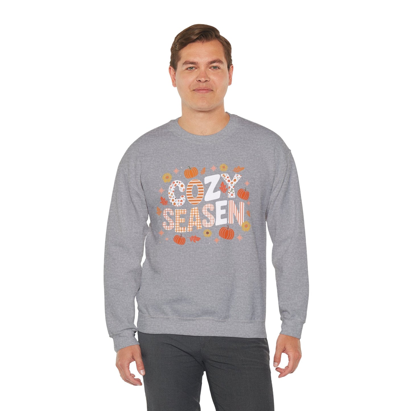 Season Autumn Fall Vibes Halloween Thanksgiving Pumpkin Sweatshirt
