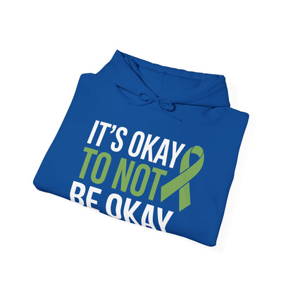 Its Okay To Not Be Okay Mental Health Awareness Ribbon Hoodie
