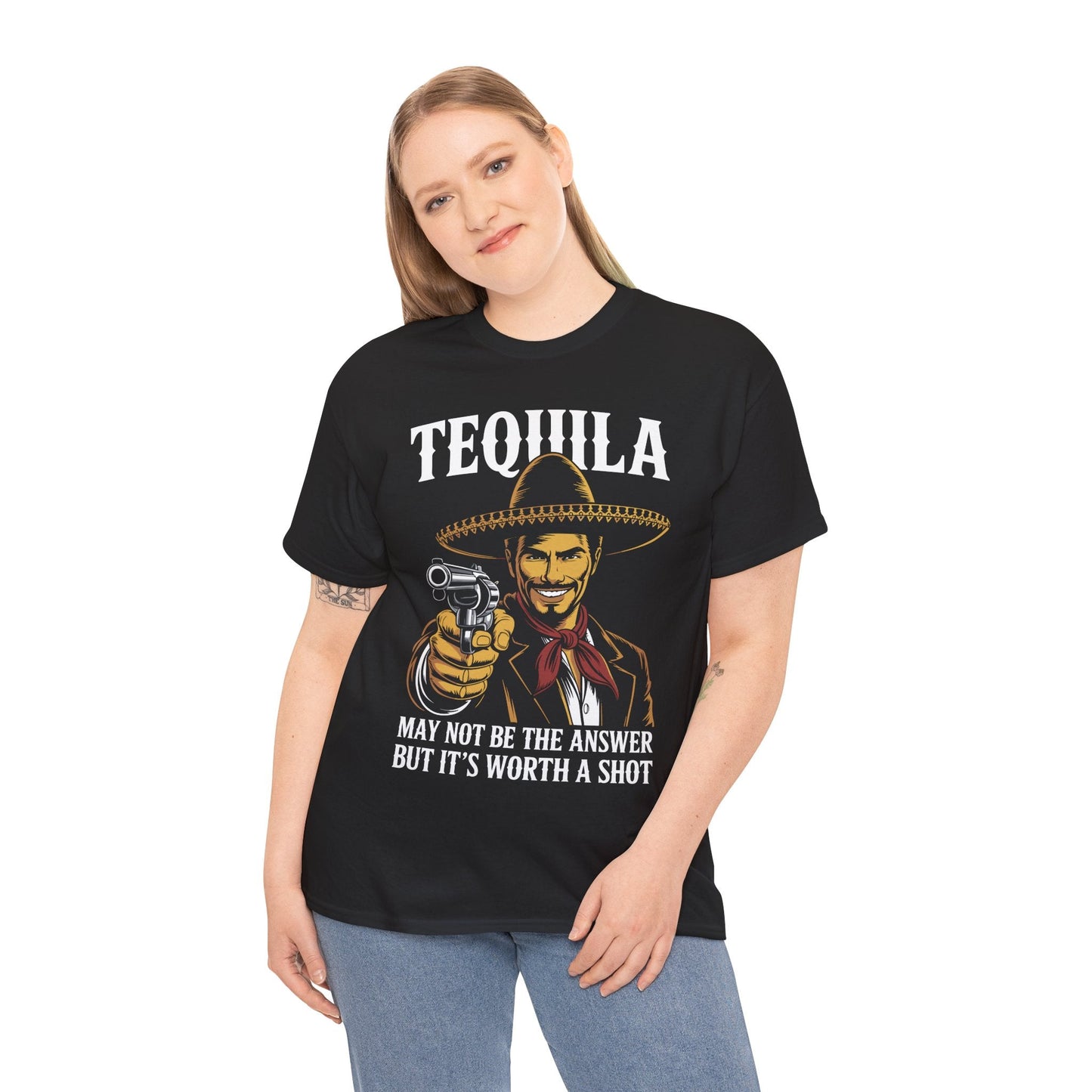 Tequila May Not Be The Answer But It's Worth A Shot T-Shirt