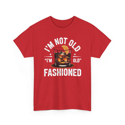 I'm Not Old I'm Old Fashioned Classic Whiskey Lover Vintage T-Shirt