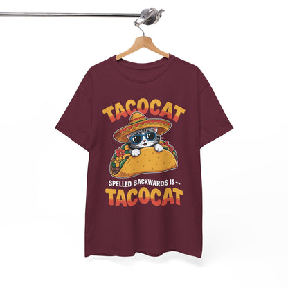 Tacocat Spelled Backwards Taco Cat Cinco De Mayo Sweatshirt Men Women