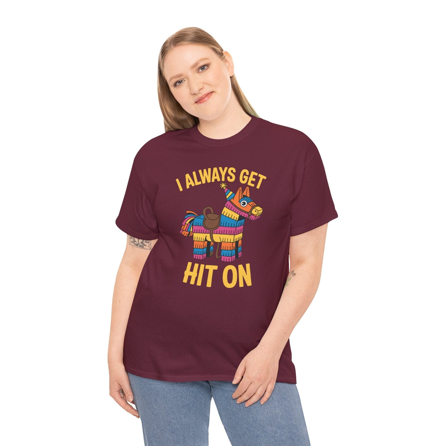 Mexican Pinata I Always Get Hit On Cinco De Mayo T-Shirt Men Women