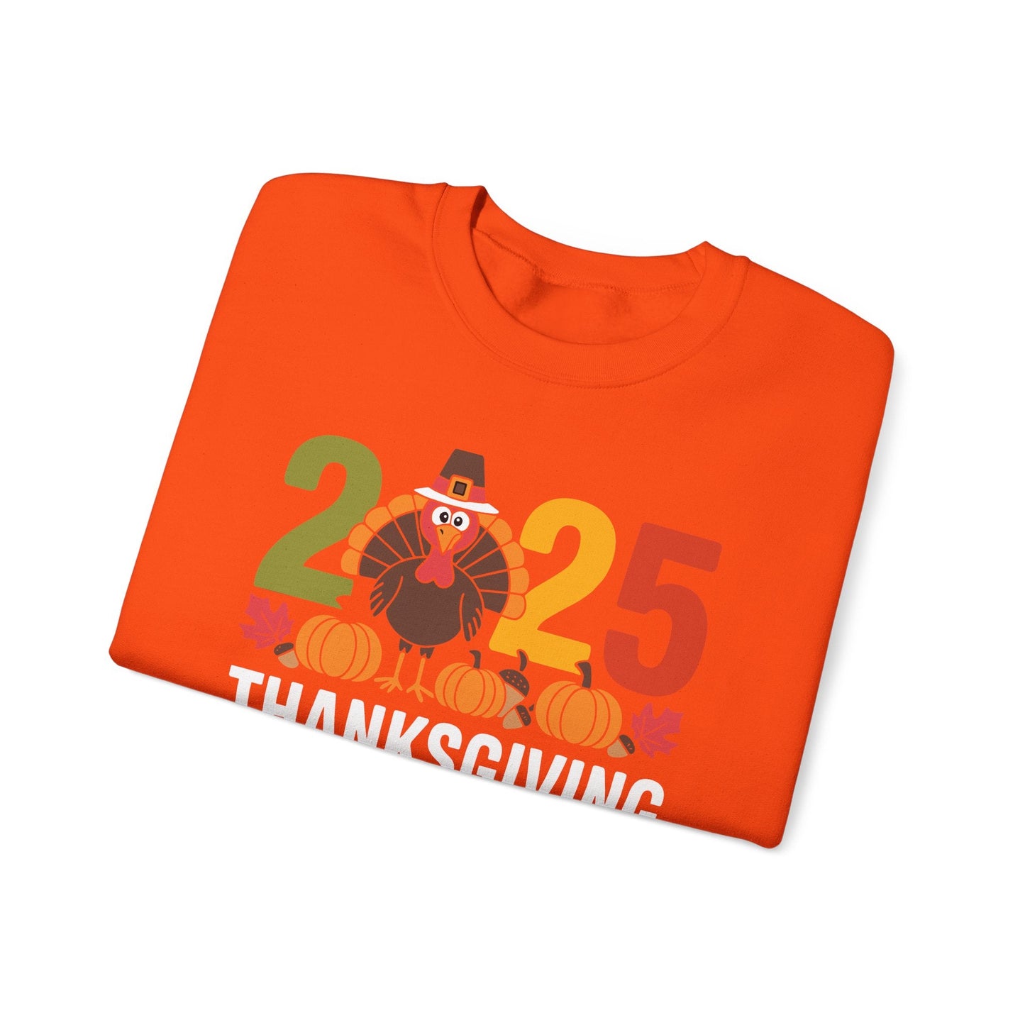 Family Thanksgiving 2025 Thanksgiving Crew Turkey Matching Sweatshirt