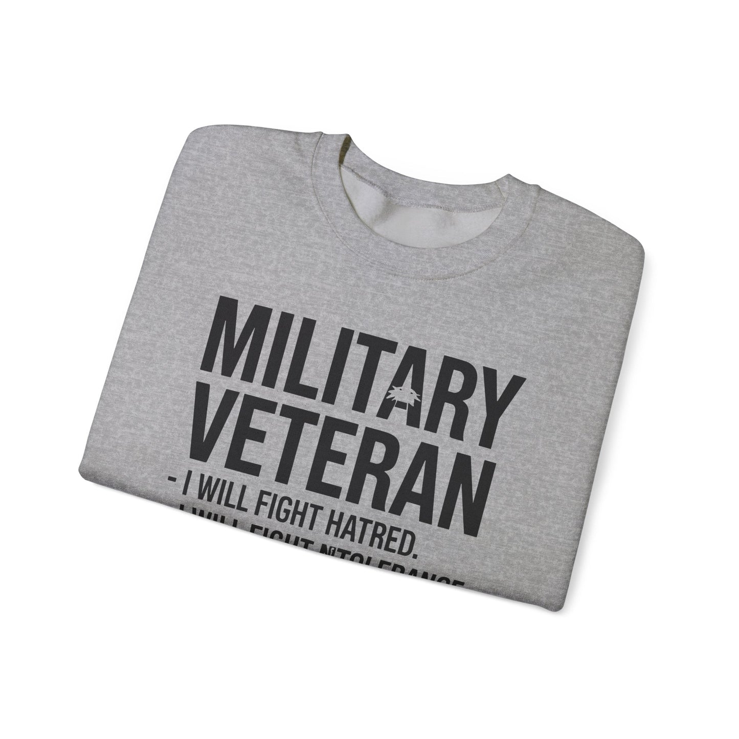 Military Veterans Against Trump 2025 Fight USA Election Sweatshirt