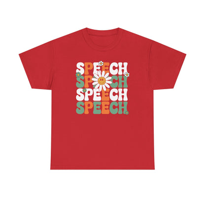 Speech Therapy Retro Speech Language Pathologist Therapist T-Shirt