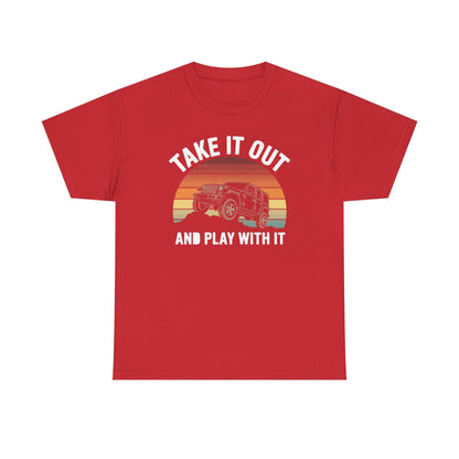 Catch Some Rays Vintage Retro Take It Out And Play T-Shirt