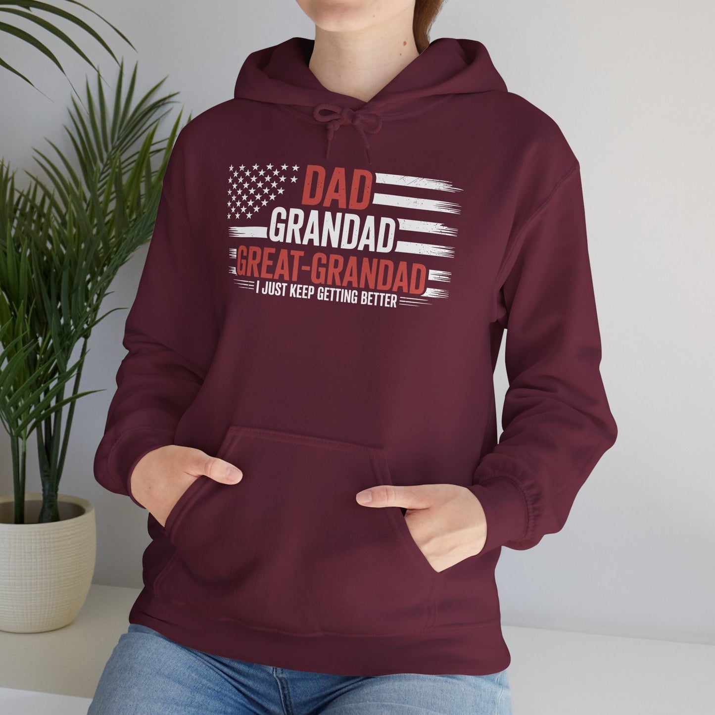 Gifts for Grandpa from Grandkids Dad Grandad Great Grandad Hoodie