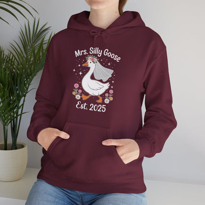 Mrs. Silly Goose Couple Matching Wedding Funny Bride to Be Hoodie