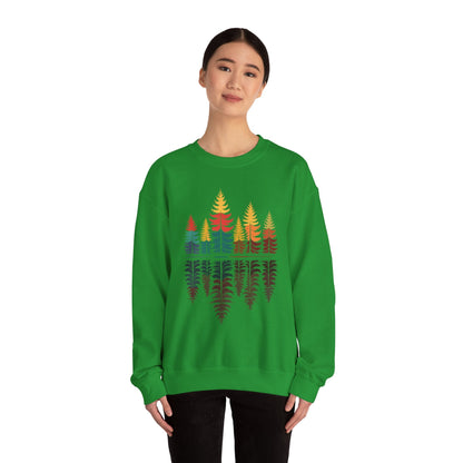 Nature Reflection Forest Trees Outdoor Wildlife Sweatshirt