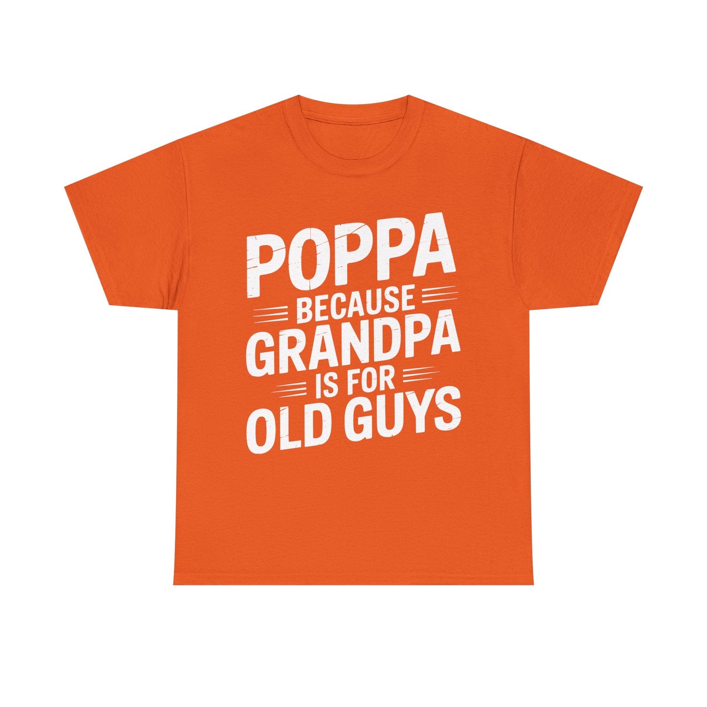 Poppa Grandpa From Grandkids Father's Day Poppa T-Shirt