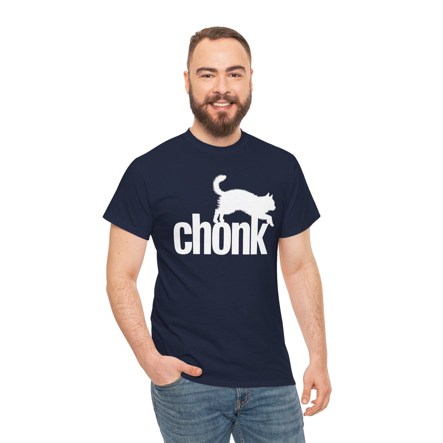 Chonk Cat Meme Funny T-Shirt
