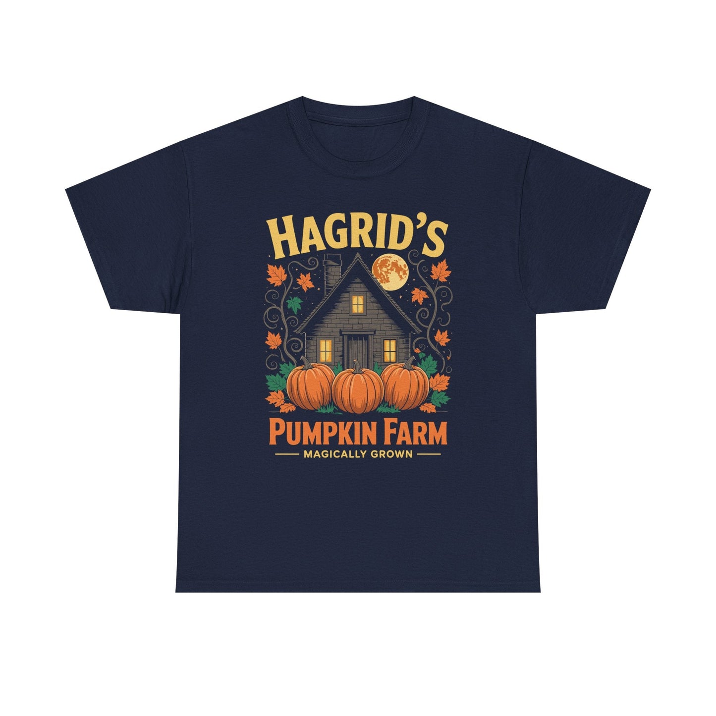 Hagrids Pumpkin Farm Spooky Season Halloween Fun T-Shirt