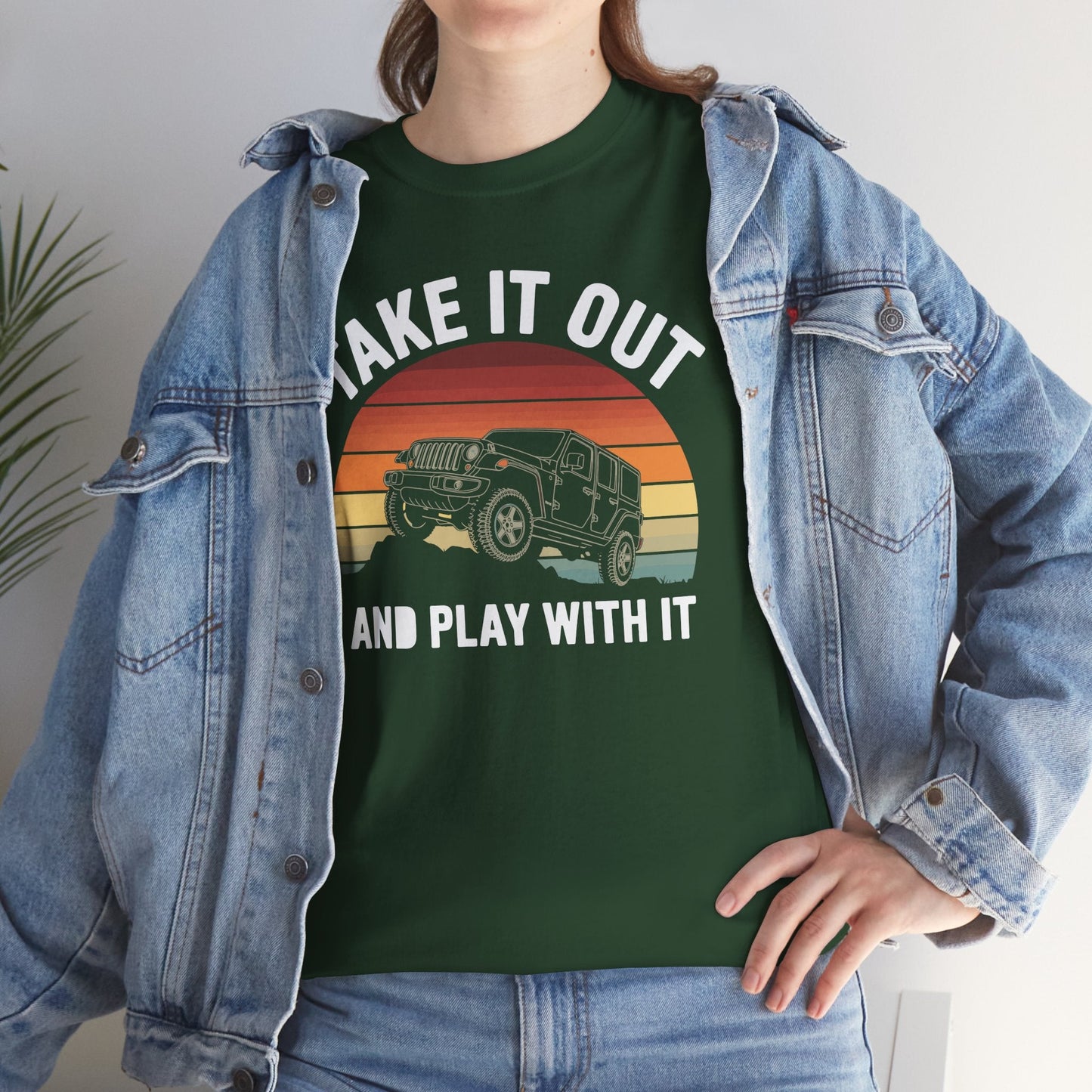 Catch Some Rays Vintage Retro Take It Out And Play T-Shirt