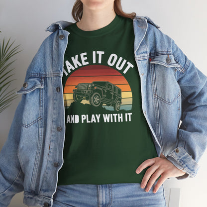 Catch Some Rays Vintage Retro Take It Out And Play T-Shirt