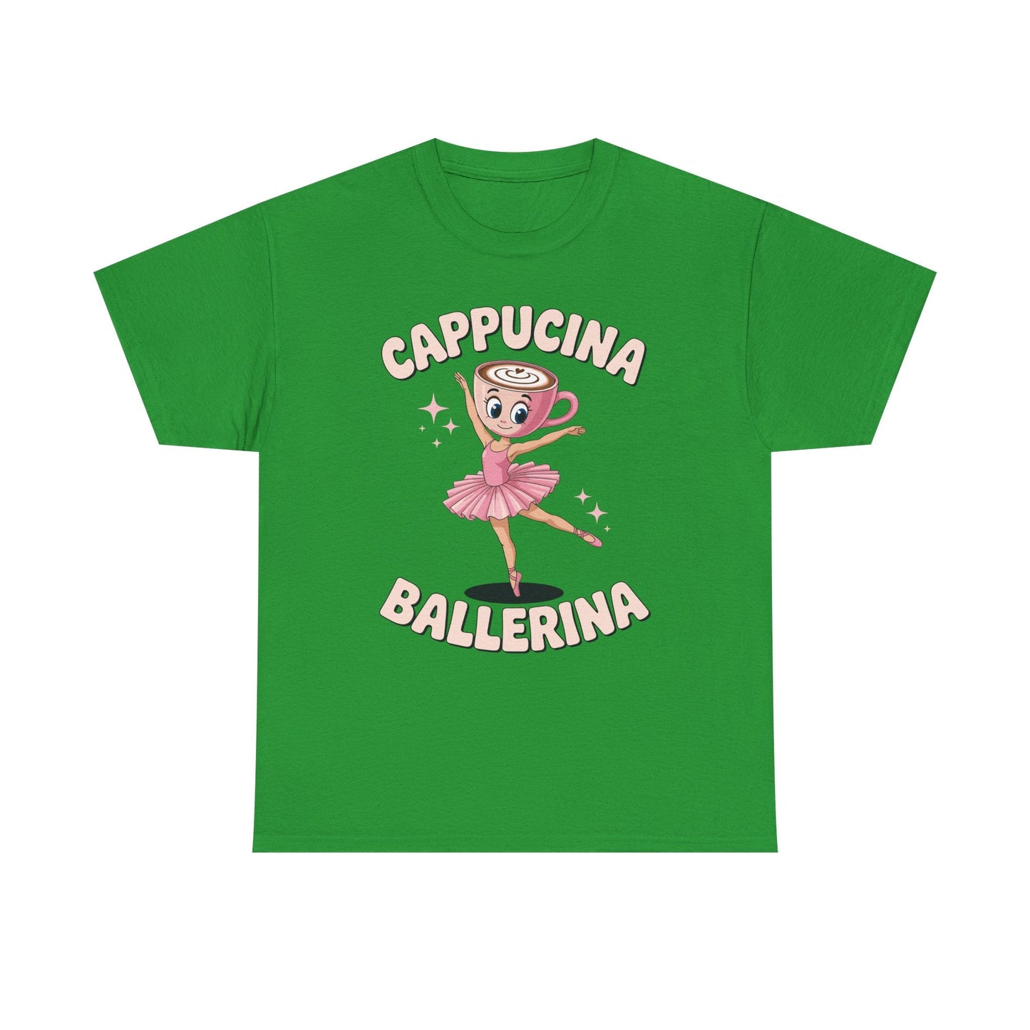 Funny Ballerina Cappuccina Coffee Dance Lovers Italian Meme T-Shirt