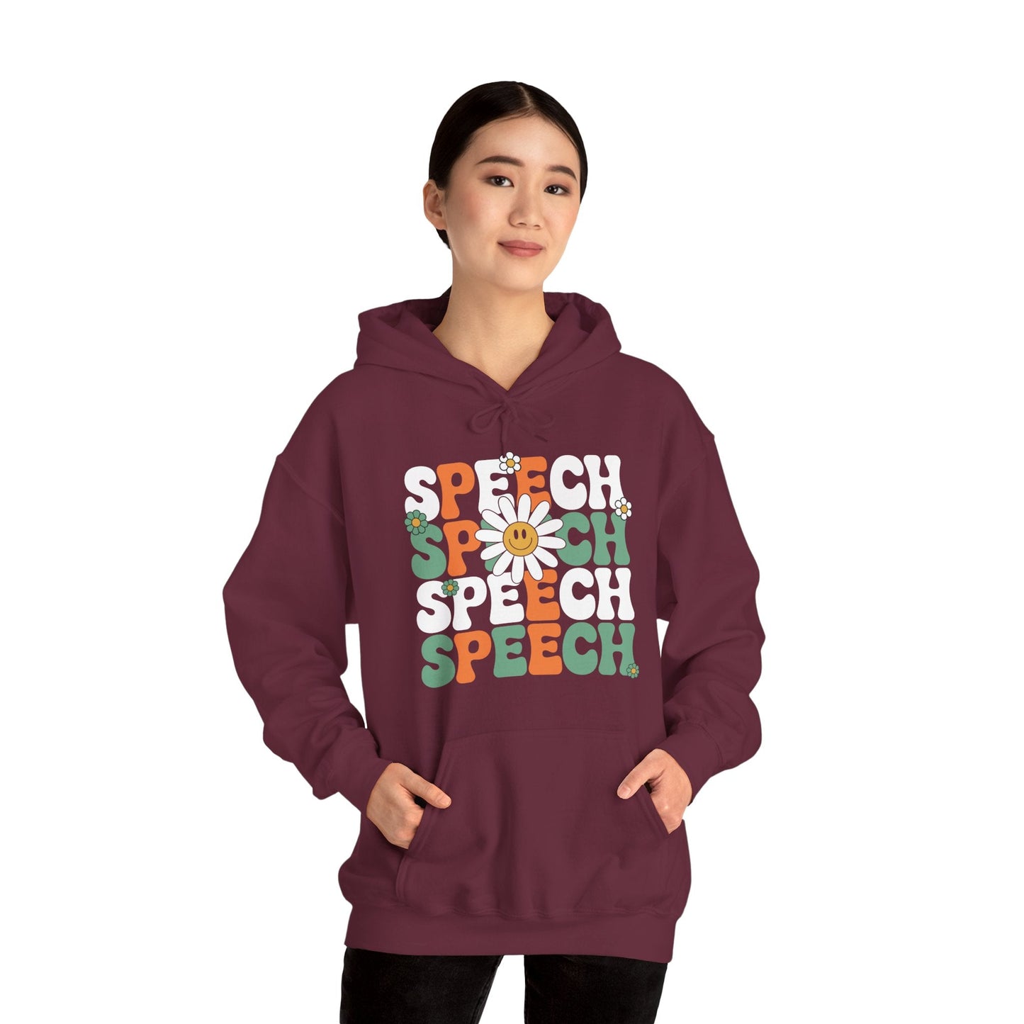 Speech Therapy Retro Speech Language Pathologist Therapist Hoodie