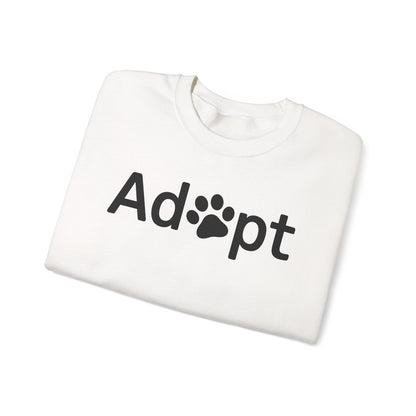 Adopt A Shelter Pet Cat Dog Adoption Animal Rescue Sweatshirt