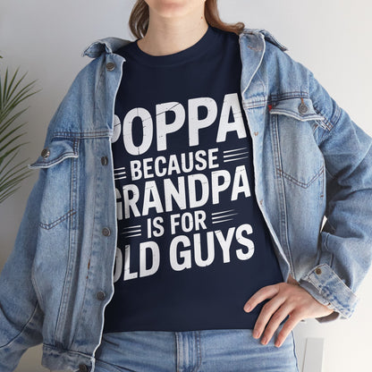 Poppa Grandpa From Grandkids Father's Day Poppa T-Shirt