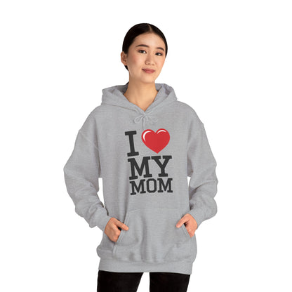 I Love My Mom Mothers Day from Daughter or Son Hoodie