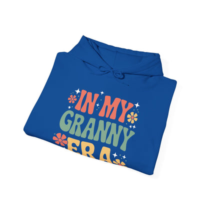 In My Granny Era Funny Sarcastic Groovy Retro Mothers Day Hoodie