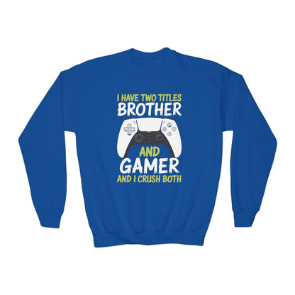 Funny Gaming Boys Girls Gamer Video Game Sweatshirt