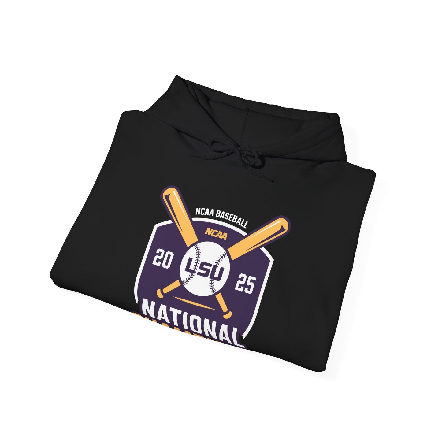 LSU Baseball 2025 National Champions Logo Hoodie
