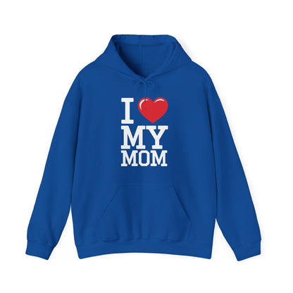 I Love My Mom Mothers Day from Daughter or Son Hoodie