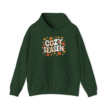 Cozy Season Autumn Fall Vibes Halloween Thanksgiving Pumpkin Hoodie